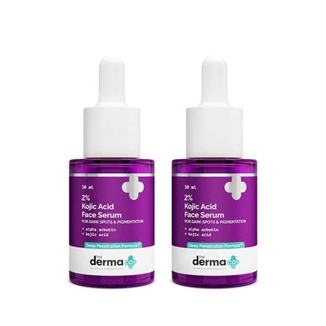 Melanin Reducing Serum for Dark Spots | 2% Kojic Acid (Pack of 2) – The ...