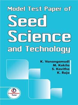 Scientific Publishers | model-test-paper-seed-science-technology