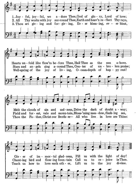 012 – Joyful, Joyful, We Adore Thee - SDA Hymnal