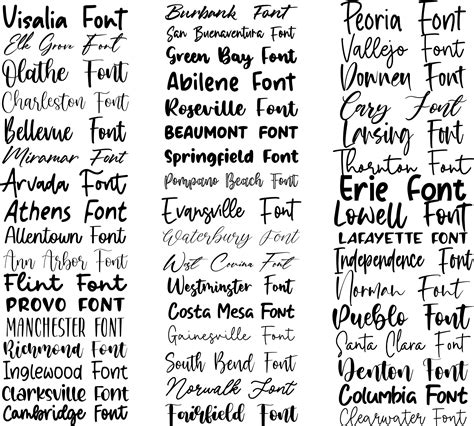 15000+ Mega Font Bundle: TTF Fonts for Cricut, Silhouette, and More - Etsy