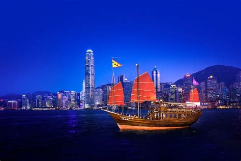 2023 Aqua Luna: Evening Cruise at Victoria Harbour Hong Kong