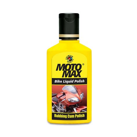 Motomax Bike Liquid Polish 50 ml |Removes tough stains, High Gloss ...