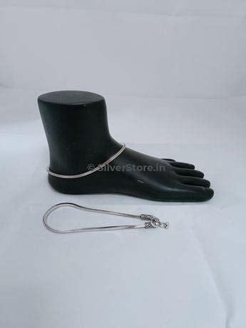 Silver Anklets / Payal – SilverStore.in
