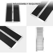 Buy 4Ft Portable Wheelchair Ramp Aluminum(26.5LBS), Lightweight And ...