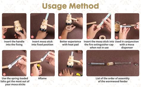 Traditional Chinese Medicine Tool 2 Pack Moxa Box Portable Moxibustion ...