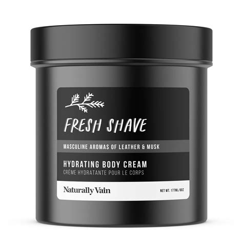 Fresh Shave Body Cream – Naturally Vain