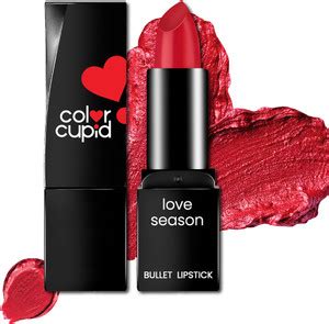 Color Cupid Love Season Bullet Lipstick|Velvety Matte Finish|Highly ...