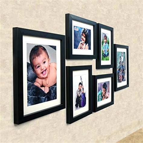 AJANTA ROYAL set of 6 Individual Photo Frames (4-6x8 and 2-8x10 Inch ...