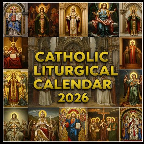 Catholic Liturgical Calendar 2026: Stay connected to the sacred seasons ...