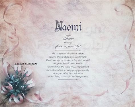 What is the Biblical Meaning of the Name Naomi