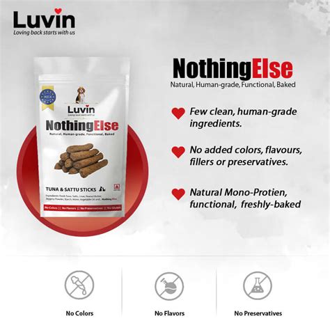 Luvin Human Grade Tuna Treats for Dogs and Cats | No Colors
