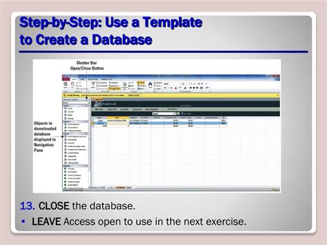 Steps to Create a Database 的图像结果