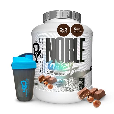 Absolute Nutrition Knockout Noble Whey Protein 2Kg with Free Shaker ...
