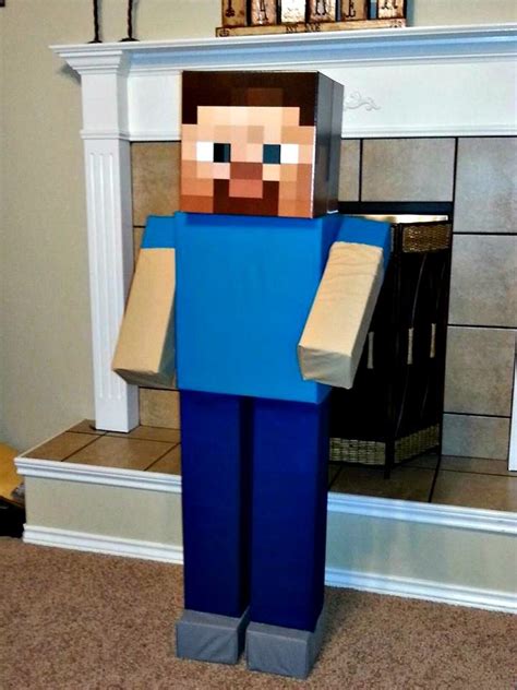 Image result for Minecraft Steve Skin Statue Tutorial
