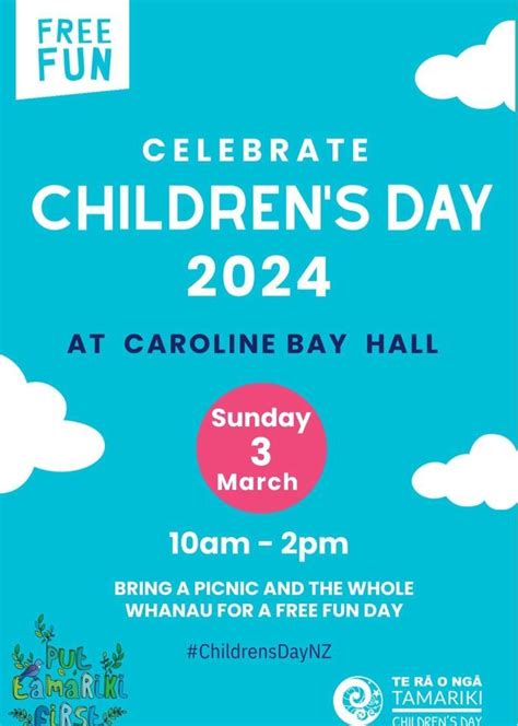 CHILDRENS DAY 2024, Caroline Bay, Timaru, 3 March 2024 | AllEvents