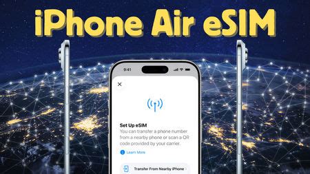 iPhone Air doesn’t support physical SIM: How to get, install and ...