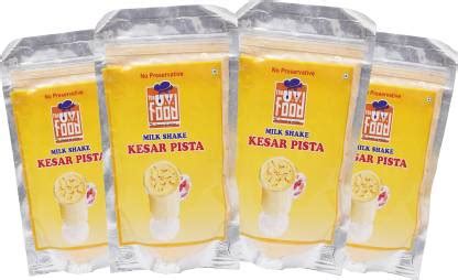 The UV Food Special 4 pieces Kesar Pista Milk Shake Combo(Instant Mix ...