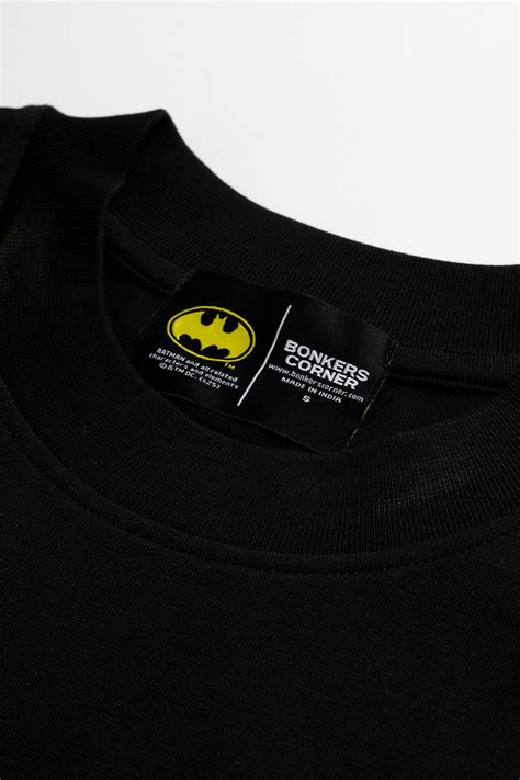Batman Rage Embroidered Oversized T-shirt