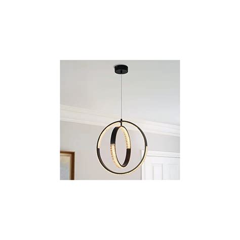 Cxjlllqly LED Chandelier Dimmable Black Modern | Ubuy India