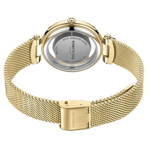 Buy Online Kenneth Cole Quartz Analog Green Dial Stainless Steel Strap ...