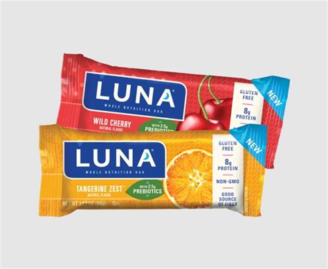 Digestion-Supporting Health Bars : LUNA Prebiotics Bar