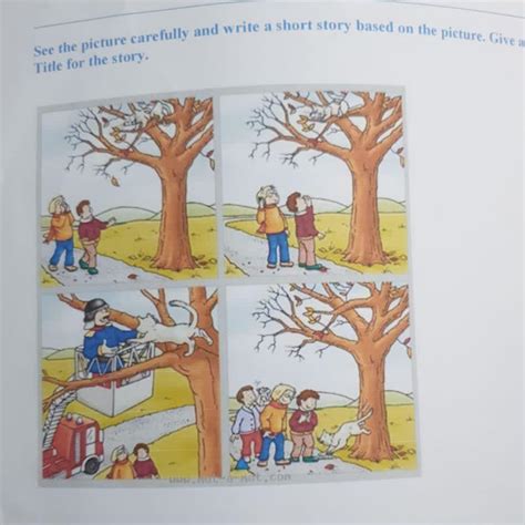 Write short story based on pictures - Brainly.in