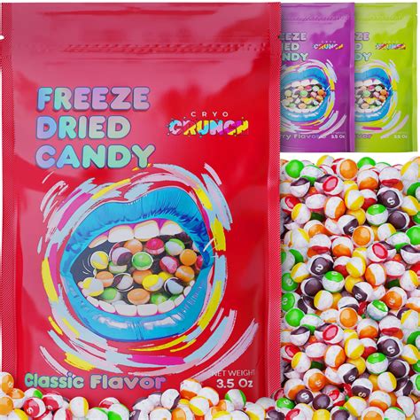 Buy Freeze Dried Skittles Original 3.5oz - Freeze Dried Candy Skittles ...