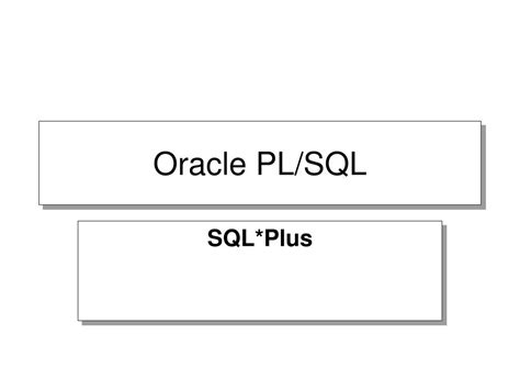 Image result for Oracle PL SQL