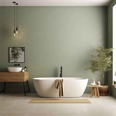 Incorporate Sage Green in Your Modern Bathroom