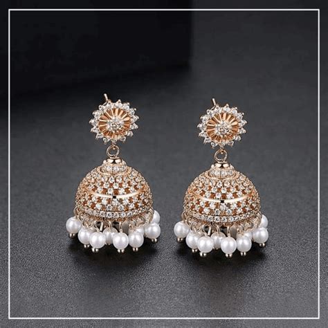 Top 10 Bridal Jhumka Designs To Swoon Over – Blingvine