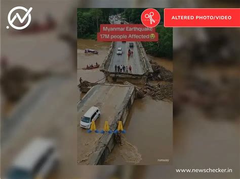 Fact Check: Viral Video Claiming To Show Earthquake-Hit Myanmar Is AI ...