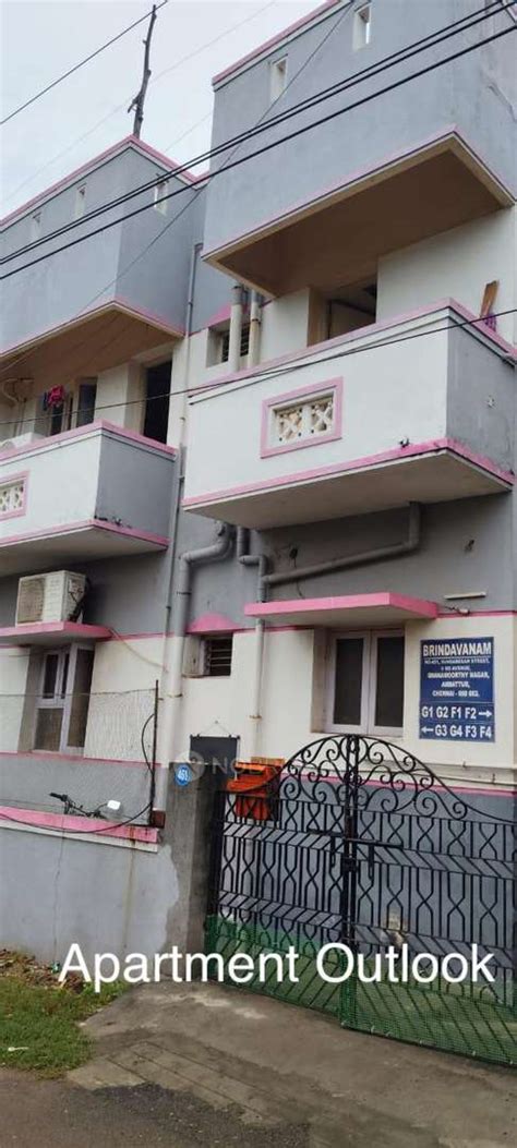 Brindavanam Apartment Kasibar Colony ,Bharth nagar 1st street, annai ...