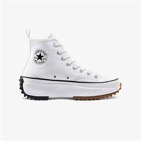Buy White Converse Run Star Hike Canvas Platform Shoes for Women Online ...