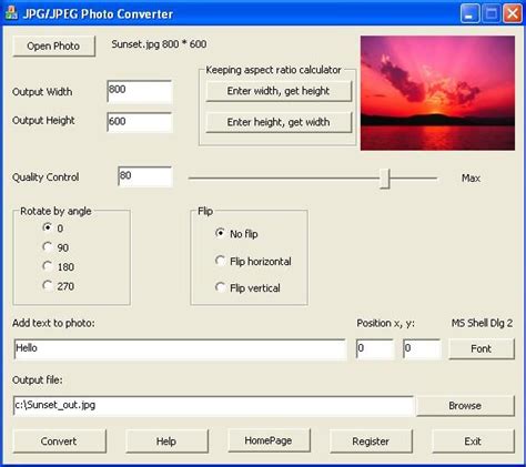 Download JPG/JPEG Photo Converter v1.3.0.0 - AfterDawn: Software downloads