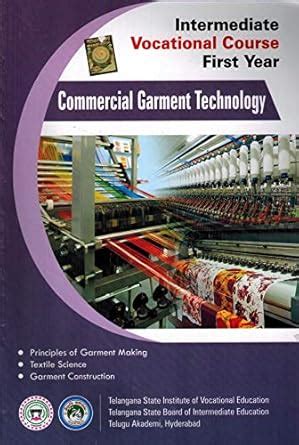 Buy Intermediate Vocational Course First Year COMMERCIAL GARMENT ...