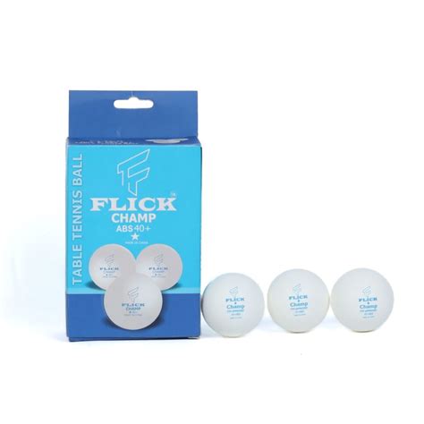 TABLE TENNIS BALLS – Flick International