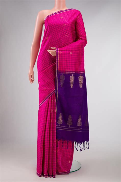 Buy Pink Dual Tone Soft Silk Saree Online – Nalli Silk Sarees Pvt Ltd