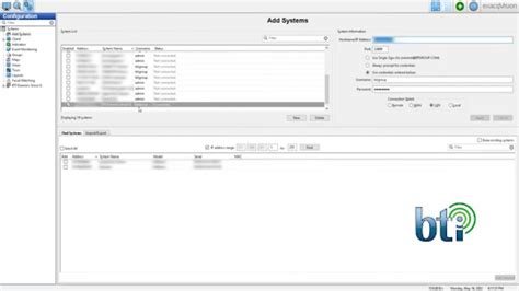 exacqVision User Setup 的图像结果