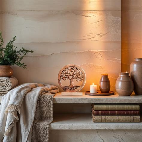 Decozen Solid Wood Tree of Life Sculpture - Home India | Ubuy