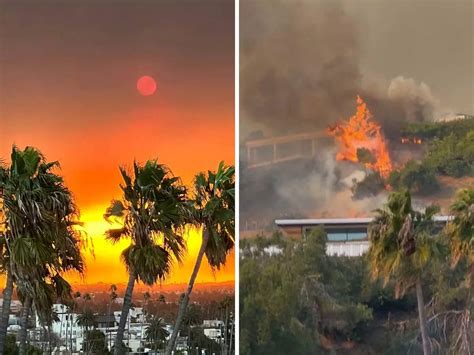 California LA fire updates: Hollywood celebs Mark Hamill, Jamie Lee ...