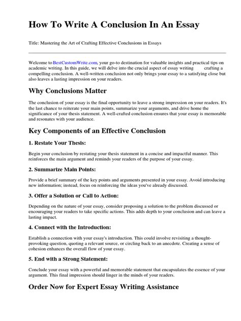 Image result for Write a Conclusion