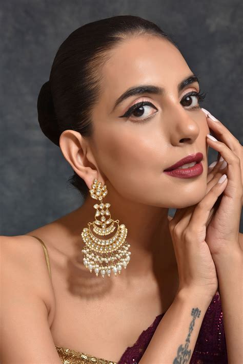 Buy Latest Chandbali Earrings for Women Online - Swabhimann Jewellery ...