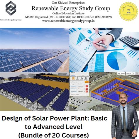 Design of Solar Power Plant: Basic to Advanced Level