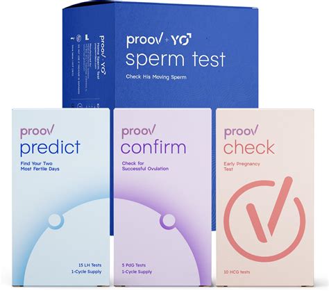 Amazon.com: Proov Hers & His Fertility Starter Test Kit | Ovulation Predictor & Confirmation ...