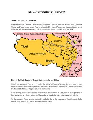 India AND ITS Neighbours PART 12 - INDIA AND ITS NEIGHBOURS PART 12 ...
