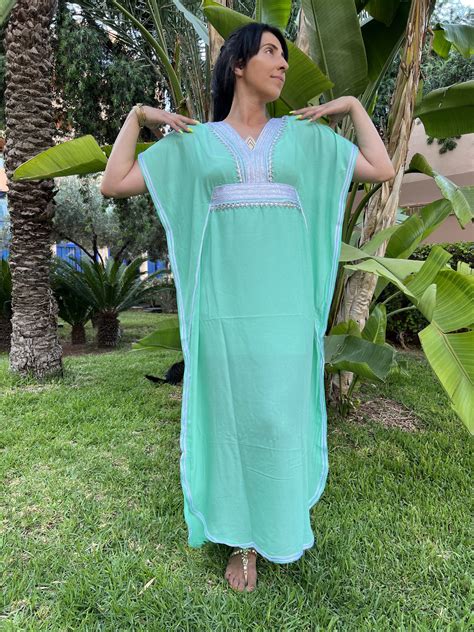 Djellaba pistache on sale