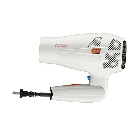 Pistola Secadora Cabello Plegable Cable Retractil 289ES Blanca Conair