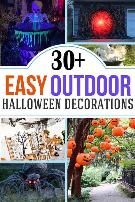 30 Impressive DIY Halloween Decorations for Outdoors • Craving Some ...