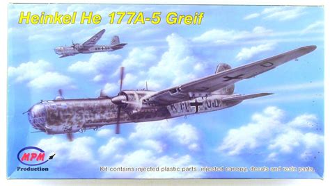 Buy MPM Models He 177A5 Greif German Heavy Bomber (1/48 Scale) Online ...