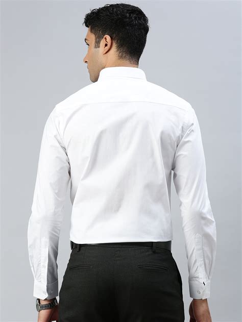 Men 100% Cotton White Shirt Heroic Cotton